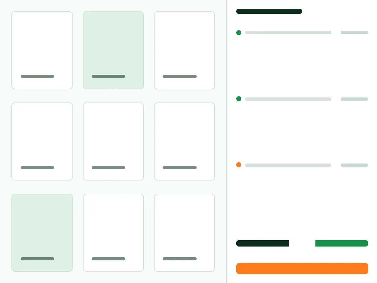 Preview of a POS till screen