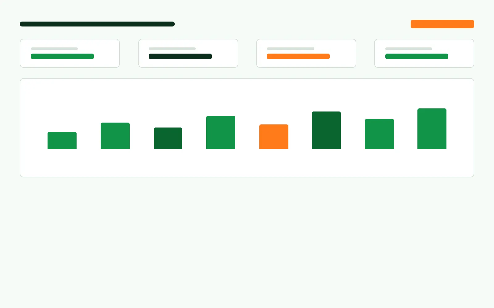 Preview of a marketing report